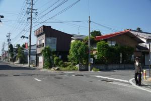 保高宿問屋跡付近