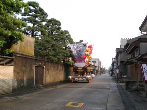 雨上がりの岩瀬