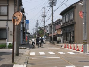 小杉宿本陣付近