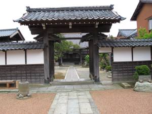 切支丹灯篭のある願泉寺