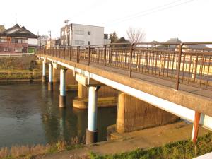 金津宿スタート地点