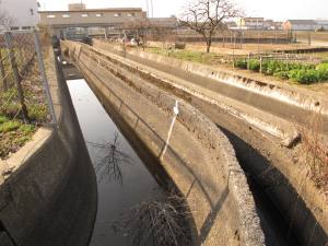 十郷用水分岐点