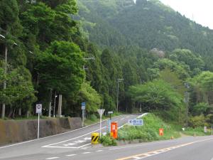賤ヶ岳への旧道