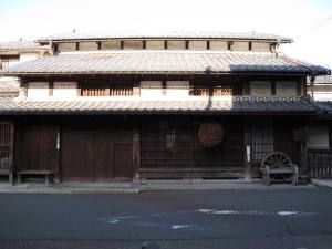 木之本宿本陣前出発