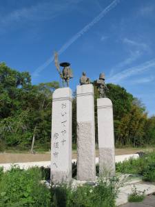 鳥居本宿に入る