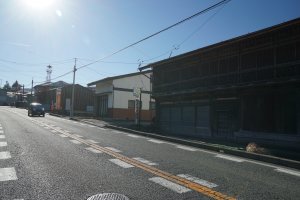 金沢宿本陣跡付近