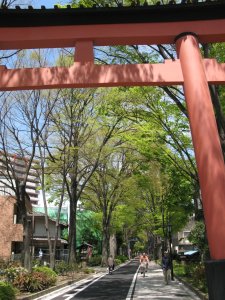 氷川神社一の鳥居