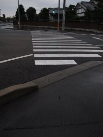 氏家の交差点を出発