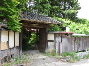 斎川宿：検断屋敷跡